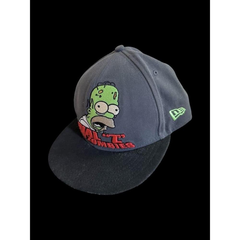 Dial Z For Zombies Homer Simpson's Hat New Era Sz 7 1/8 Treehouse Of Horrors - Picture 4 of 8